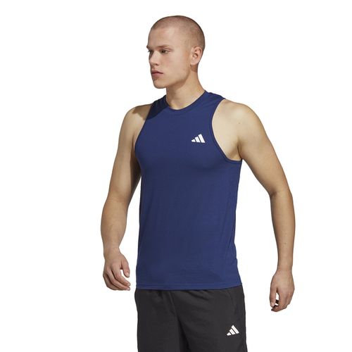 Canotta Da Training Piccolo Logo Uomo Taglie M - adidas performance - Modalova