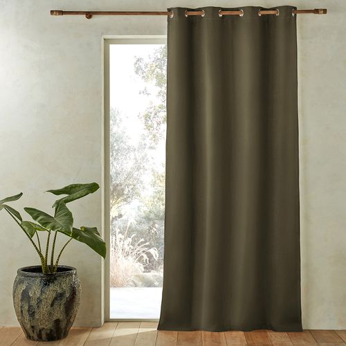 Tenda In Lino Lavato Oscurante Con Occhielli, Private Taglie 140 x 220 cm - am.pm - Modalova