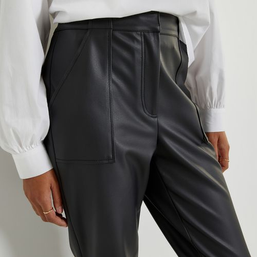 Pantaloni Dritti In Similpelle Donna Taglie 38 - la redoute collections - Modalova