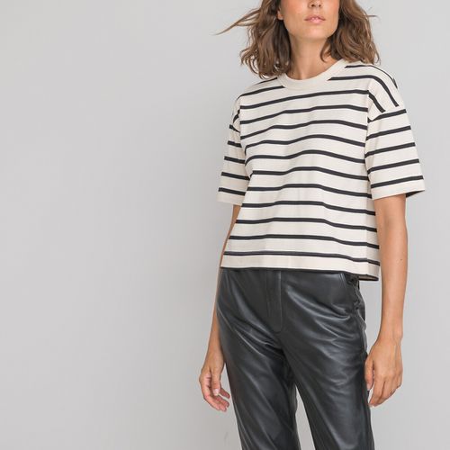 T-shirt Boxy, A Righe Donna Taglie M - la redoute collections - Modalova