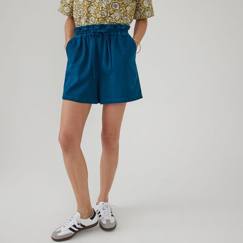 Shorts, Vita Alta Arricciata Donna Taglie 38 - la redoute collections - Modalova