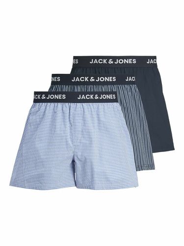 Confezione da 3 boxer puro cotone - JACK & JONES - Modalova