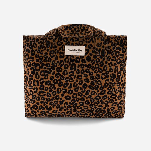 Borsa con cerniera stampa leopardata CELESTIN - RIVE DROITE PARIS - Modalova