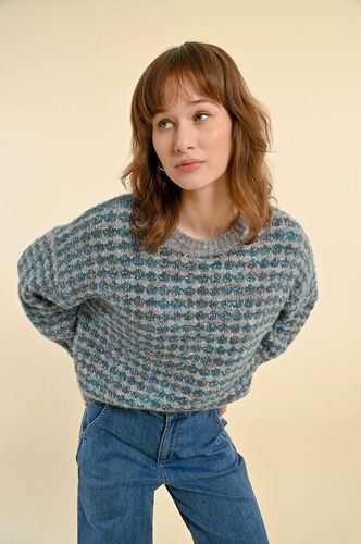 Maglione con grossa maglia e fili metallici - MOLLY BRACKEN - Modalova