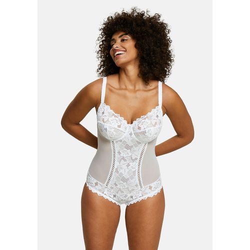 Body Avvolgente In Pizzo Arum Donna Taglie 4 D - sans complexe - Modalova