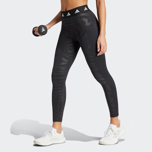 Leggings sportivo stampato Techfit 7/8 - adidas Performance - Modalova