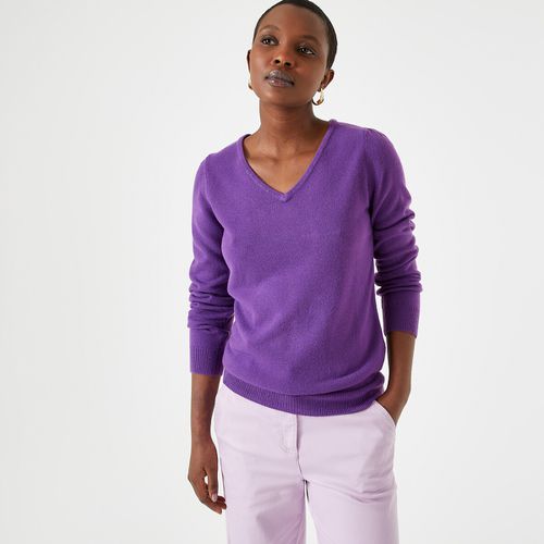 Pull Scollo A V, Maglia Fine Donna Taglie 38/40 - anne weyburn - Modalova