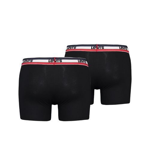 Confezione da 2 boxer ​​tinta unita logo sportswear - LEVI'S - Modalova