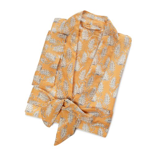 Accappatoio kimono in voile di cotone, Dario - LA REDOUTE INTERIEURS - Modalova