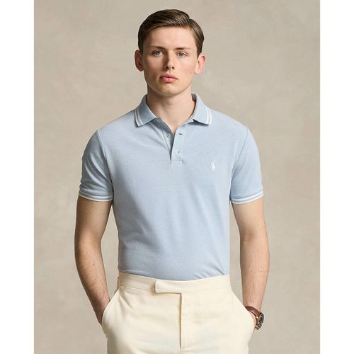 Polo Slim In Maglia Piqué Stretch Uomo Taglie L - polo ralph lauren - Modalova