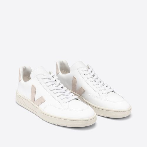 Sneakers con lacci in pelle V-12 - VEJA - Modalova