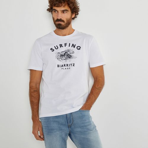 T-shirt Girocollo Maniche Corte Uomo Taglie S - la redoute collections - Modalova