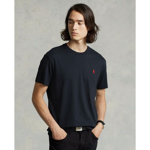 T-shirt scollo rotondo in jersey di cotone - POLO RALPH LAUREN - Modalova