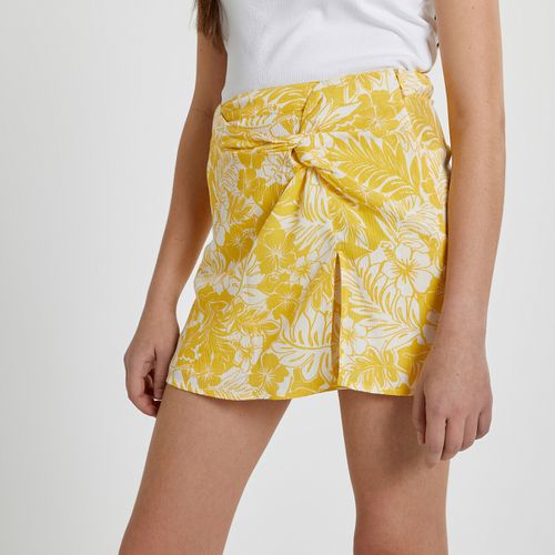 Gonna-shorts stampa floreale in crépon - LA REDOUTE COLLECTIONS - Modalova