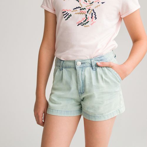 Shorts In Denim Leggeri Bambina Taglie 8 anni - 126 cm - la redoute collections - Modalova