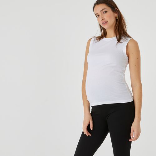 Confezione da 2 magliette gravidanza, in cotone biologico - LA REDOUTE COLLECTIONS - Modalova