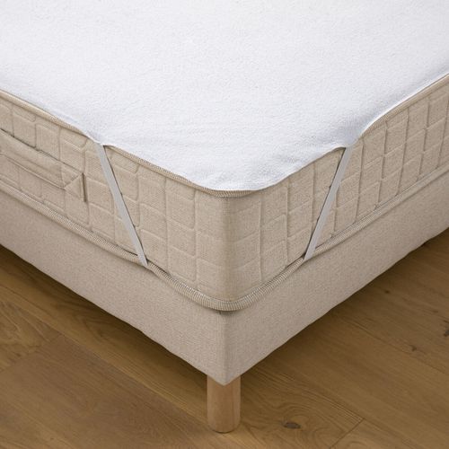 Coprimaterasso In Spugna 250 G/m² Con Poliuretano Impermeabile Spalmato Taglie 120 x 190 cm - la redoute interieurs - Modalova