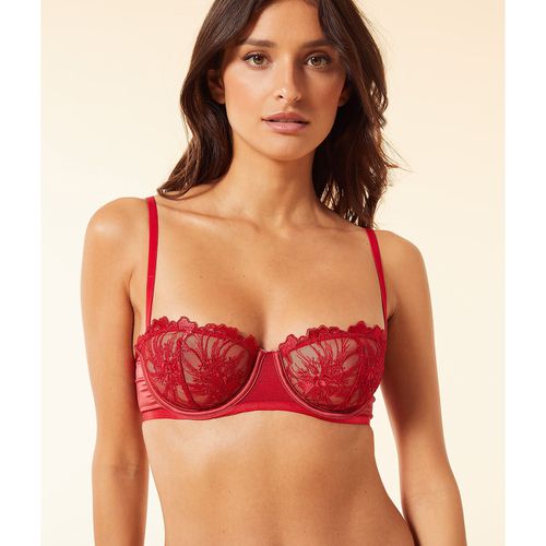 Reggiseno a balconcino senza coppe Amaryllis - ETAM - Modalova