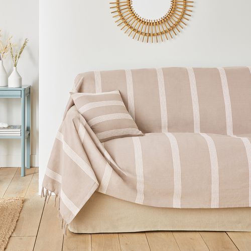 Plaid A Righe Cotone, Nado A Righe Taglie 150 x 150 cm - so'home - Modalova