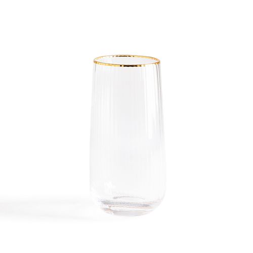 Confezione Da 4 Bicchieri Da Acqua Striati Lurik - la redoute interieurs - Modalova