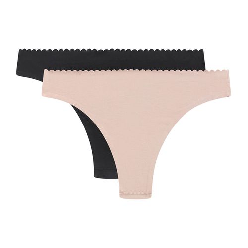 Confezione Da 2 Tanga Body Touch Micro Donna Taglie 40/42 (FR) - 44/46 (IT) - dim - Modalova