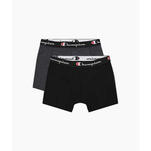 Confezione Da 2 Boxer Tinta Unita Basic Uomo Taglie S - champion - Modalova