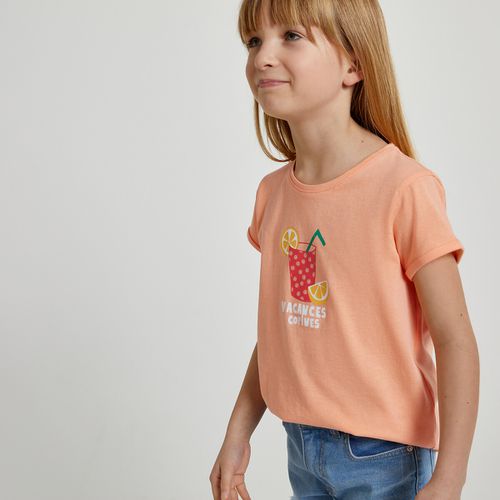 Confezione Da 4 T-shirt Girocollo Bambina Taglie 3 anni - 94 cm - la redoute collections - Modalova