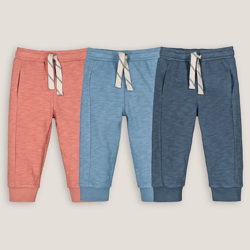 Confezione da 3 pantaloni da jogging - LA REDOUTE COLLECTIONS - Modalova