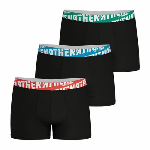 Confezione da 3 boxer tinta unita Easy Sport - ATHENA - Modalova