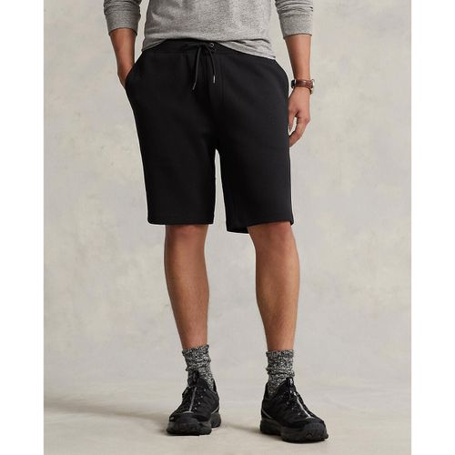 Shorts In Doppia Maglia Tech Con Logo Ricamato Uomo Taglie XXL - polo ralph lauren - Modalova