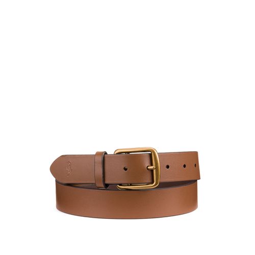 Cintura In Pelle 35 Mm 405913732 Uomo Taglie 85 cm - polo ralph lauren - Modalova