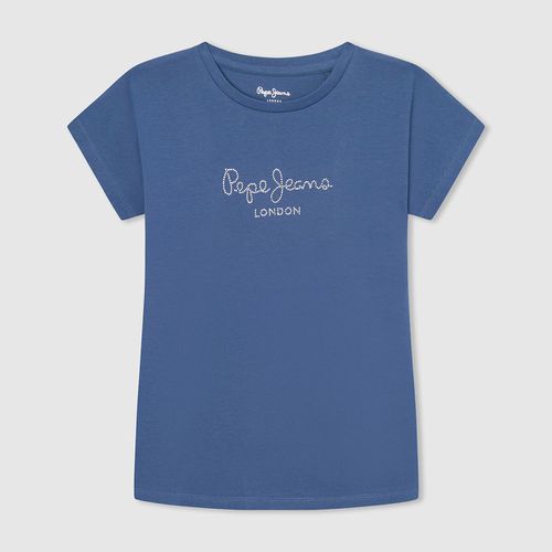 T-shirt A Maniche Corte Bambina Taglie 10 anni - 138 cm - pepe jeans - Modalova