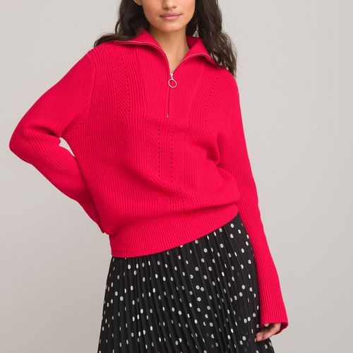 Maglione Collo Alto, In Misto Cotone Donna Taglie S - la redoute collections - Modalova