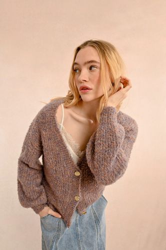 Cardigan in maglia, scollo a V - MOLLY BRACKEN - Modalova