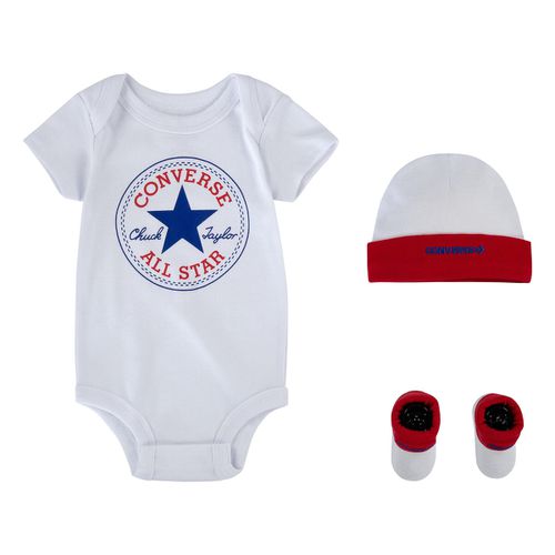 Completo 3 pezzi body + berretto + scarpine - CONVERSE - Modalova