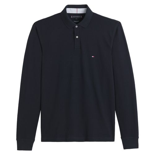 Polo Maniche Lunghe Dritta Maglia Piqué 1985 Uomo Taglie S - tommy hilfiger - Modalova