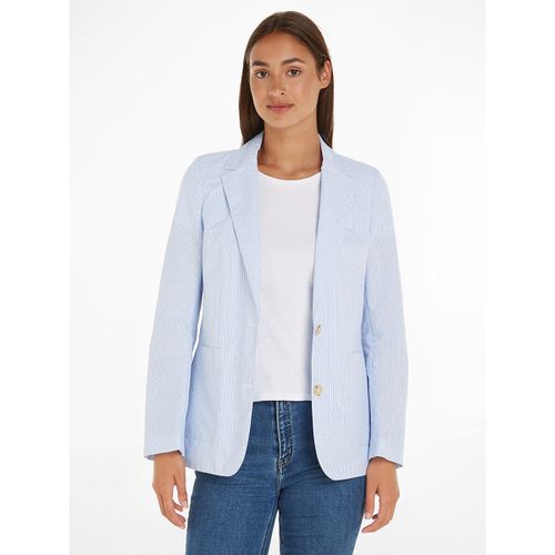 Giacca Blazer Sottili Righe E Bottoni Donna Taglie 40 - tommy hilfiger - Modalova