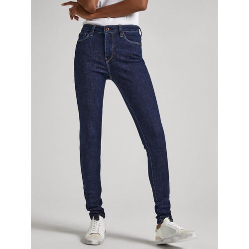 Jeans Skinny, Vita Alta Donna Taglie W28 L30 (US) - 42 (IT) - pepe jeans - Modalova