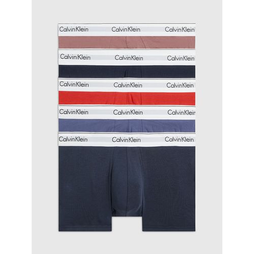 Confezione da 5 boxer tinta unita - CALVIN KLEIN UNDERWEAR - Modalova