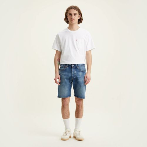 Shorts In Denim Dritto 501® Uomo Taglie W28 (US) - 42 (IT) - levi's - Modalova