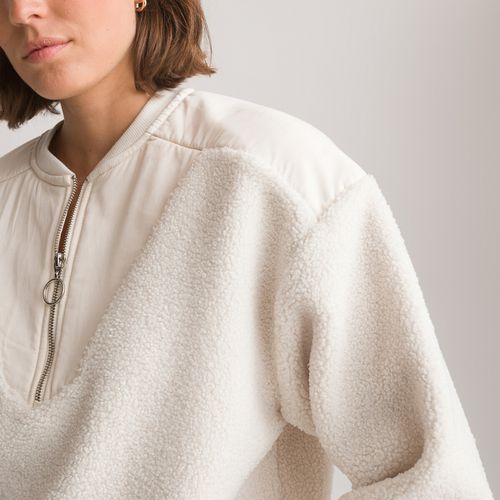 Felpa In Sherpa Donna Taglie XL - la redoute collections - Modalova