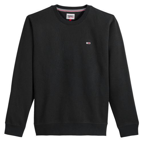 Felpa Girocollo Regular Fleece, Cotone Bio Uomo Taglie XXL - tommy jeans - Modalova