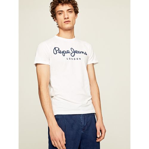 T-shirt Scollo Rotondo Original Stretch Uomo Taglie XL - pepe jeans - Modalova