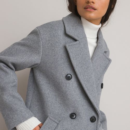 Cappotto maschile Signature, panno di lana misto - LA REDOUTE COLLECTIONS - Modalova