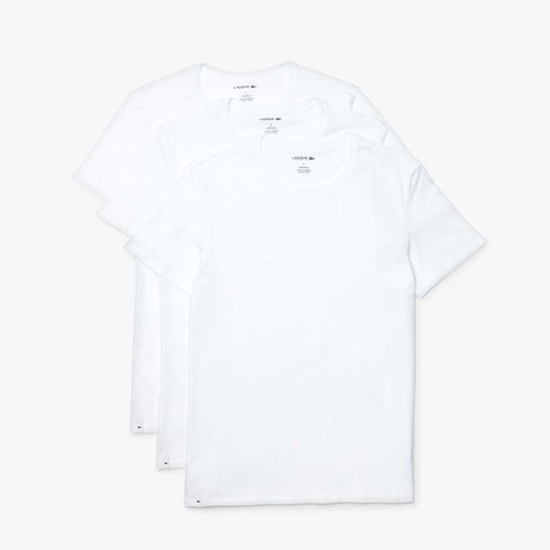 Confezione Da 3 T-shirt Girocollo In Cotone Uomo Taglie M - lacoste - Modalova