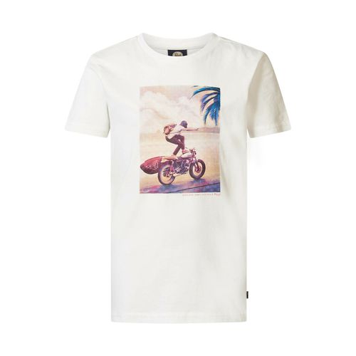 T-shirt girocollo stampata - PETROL INDUSTRIES - Modalova