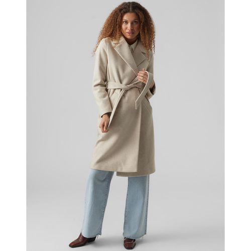 Cappotto lungo da annodare - VERO MODA - Modalova