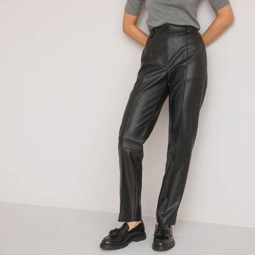 Pantaloni Dritti In Similpelle Donna Taglie 38 - la redoute collections - Modalova