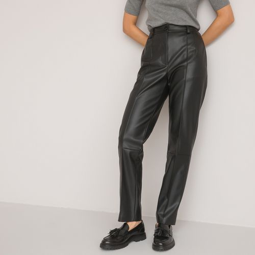 Pantaloni Dritti In Similpelle Donna Taglie 40 - la redoute collections - Modalova