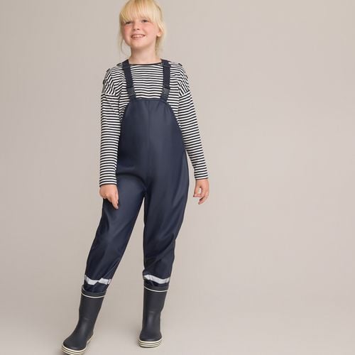 Pantaloni Impermeabili Con Bretelle Bambina Taglie 5 anni - 108 cm - la redoute collections - Modalova
